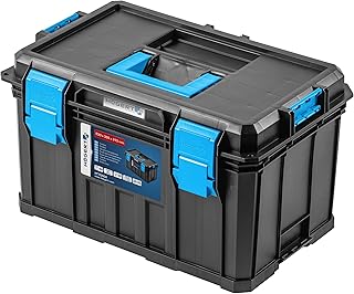 Högert Technik - Boite à Outils HT7G502, Outils Bricolage, Boîte à Outils avec une Capacité de Charge jusqu