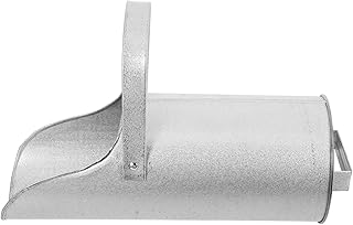 CHILDWEET Outil de Remplissage de Sable Portable en Fer avec Poignée – Entonnoir de Chantier pour Coulage Secondaire de Béton – Godet de Maçonnerie Précis et Polyvalent pour Matériel de