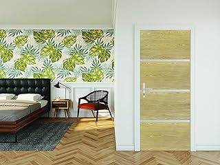 Nordlinger Pro Kit Rénovation Porte – 890546 – Bois FSC Mixte 70% – Chêne clair – Non encollé – Profilés alu – Rénovation intérieure